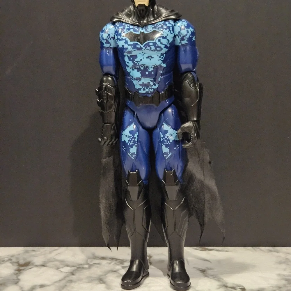 DC Bat-Tech Tactical Blue Suit 12‎ inch Batman Action Figure